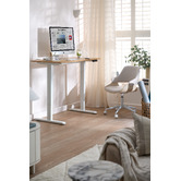 Living Fusion Sienna Single Motor Electric Sit &amp; Stand Desk