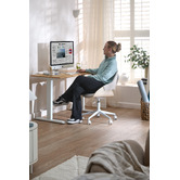 Living Fusion Sienna Single Motor Electric Sit &amp; Stand Desk