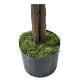Living Fusion 180cm Potted Faux Ficus Tree