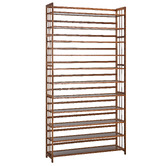 Living Fusion Zale 11 Shelf Bamboo Shoe Rack