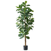 Living Fusion 180cm Potted Faux Fiddle Leaf Fig Trees