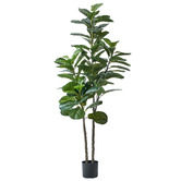 Living Fusion 150cm Potted Faux Fiddle Leaf Fig Trees
