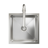Living Fusion Yeva 440mm Single Kitchen Sink &amp; Pull-Out Mixer