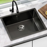 Living Fusion Bowen 580mm 304SS Single Kitchen Sink