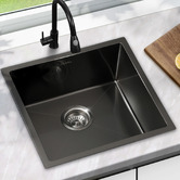 Living Fusion Bowen 440mm 304SS Single Kitchen Sink
