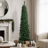 Living Fusion Green Tinseltown Slim Christmas Tree