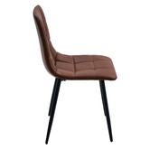 Living Fusion Heather Faux Leather Dining Chairs