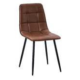 Living Fusion Heather Faux Leather Dining Chairs