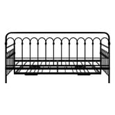 Living Fusion Faye Steel Single Daybed with Trundle