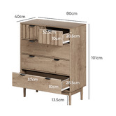 Living Fusion Adrian 5 Drawer Chest