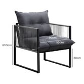 Living Fusion Hicks Outdoor Dining Chairs