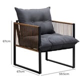 Living Fusion Hicks Outdoor Dining Chairs