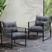 Living Fusion Hicks Outdoor Dining Chairs