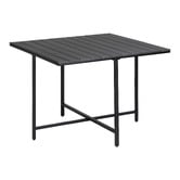 Living Fusion 4 Seater Square Hicks Outdoor Dining Table &amp; Chair Set