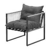 Living Fusion 4 Seater Round Hicks Outdoor Dining Table &amp; Chair Set