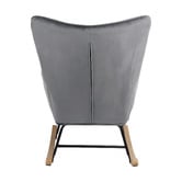 Living Fusion Sandy Velvet Rocking Chair