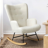 Living Fusion Priam Boucle Rocking Chair