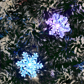 Living Fusion 180cm Snowflake LED Christmas Tree