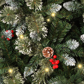 Living Fusion Noel LED Christmas Tree with Ornaments