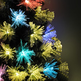 Living Fusion 180cm Holly Evergreen LED Christmas Tree