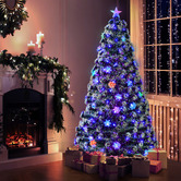 Living Fusion 180cm Snowflake LED Christmas Tree