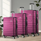 Living Fusion 3 Piece Dryden Lightweight Suitcase Set