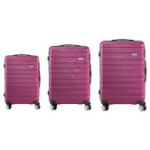 Living Fusion 3 Piece Dryden Lightweight Suitcase Set