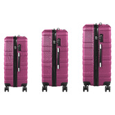 Living Fusion 3 Piece Dryden Lightweight Suitcase Set