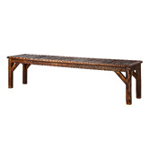 Living Fusion Lilia Fir Wood Garden Bench
