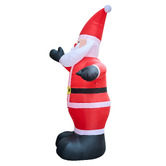 Living Fusion Dover Santa Claus LED Inflatable Christmas Decoration