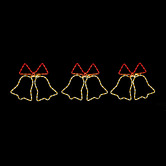 Living Fusion Julian Jingle Bells LED Christmas Light Display