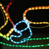 Living Fusion Polly Rocking Reindeer LED Christmas Light Display