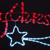 Living Fusion Harriet Shooting Star LED Christmas Light Display