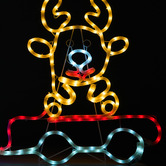Living Fusion Ofelia Santa Claus Train LED Christmas Light Display