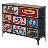 Living Fusion Allen 8 Drawer Chest