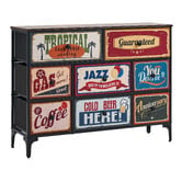 Living Fusion Allen 8 Drawer Chest