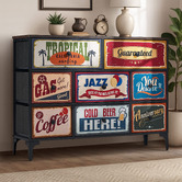 Living Fusion Allen 8 Drawer Chest