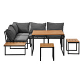 Living Fusion 6 Seater Anie Outdoor Dining Set