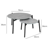 Living Fusion 4 Seater Light Grey Lina Outdoor Lounge Set