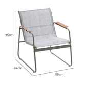Living Fusion 4 Seater Lina Outdoor Lounge Set