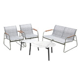 Living Fusion 4 Seater Lina Outdoor Lounge Set