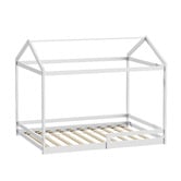 Living Fusion Kaelar Pine Wood House Bed