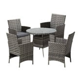 Living Fusion 4 Seater Gould Outdoor Dining Table &amp; Chair Set