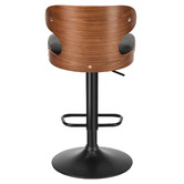 Living Fusion Braylon Faux Leather Adjustable Bar Stools
