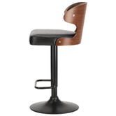 Living Fusion Braylon Faux Leather Adjustable Bar Stools