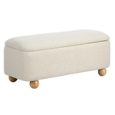Living Fusion Ruan Teddy Storage Ottoman Bench