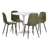 Living Fusion 4 Seater Eleazar Dining Table &amp; Chair Set