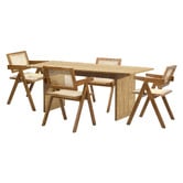 Living Fusion 4 Seater Wyatt Dining Table &amp; Chair Set