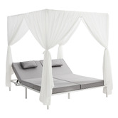 Living Fusion Bella Double Sun Lounge with Canopy