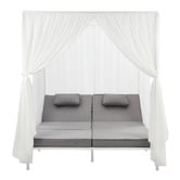 Living Fusion Bella Double Sun Lounge with Canopy